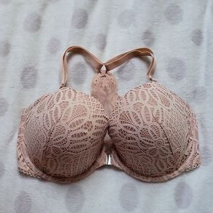 Victoria's Secret Dream Angel's Demi Laceup Racerback | Size 34DDD